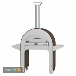 Alfa Forni 4 Pizze Pizzaofen Kupfer