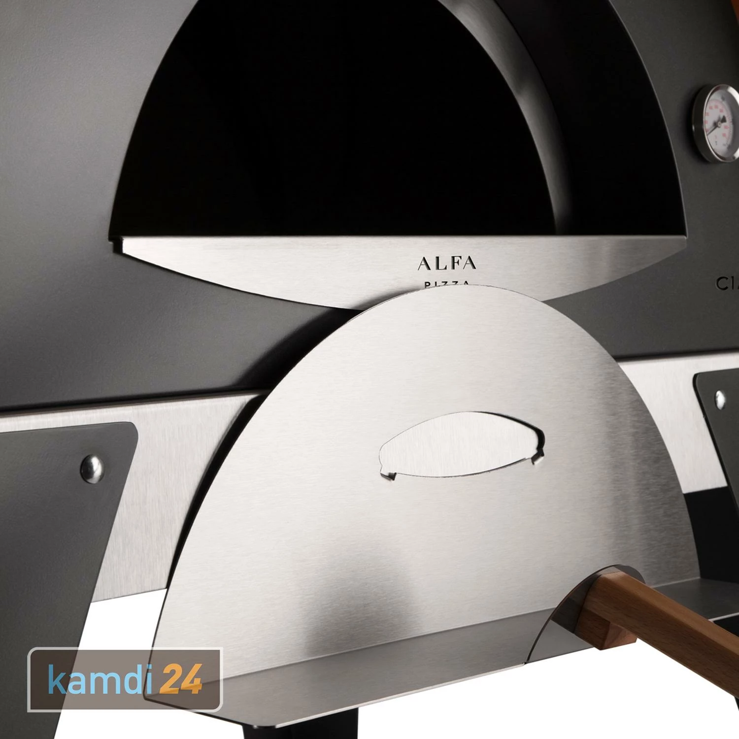 Alfa Forni Pizzaofen Ciao Grau + Abdeckhaube + Pizzaiolo-Set 7 Alfa Forni Pizzaofen Ciao Grau + Abdeckhaube + Pizzaiolo-Set – Bild 5