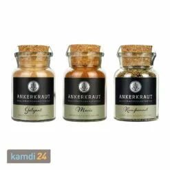 Ankerkraut Gewürz-Set Galgant, Macis & Kreuzkümmel
