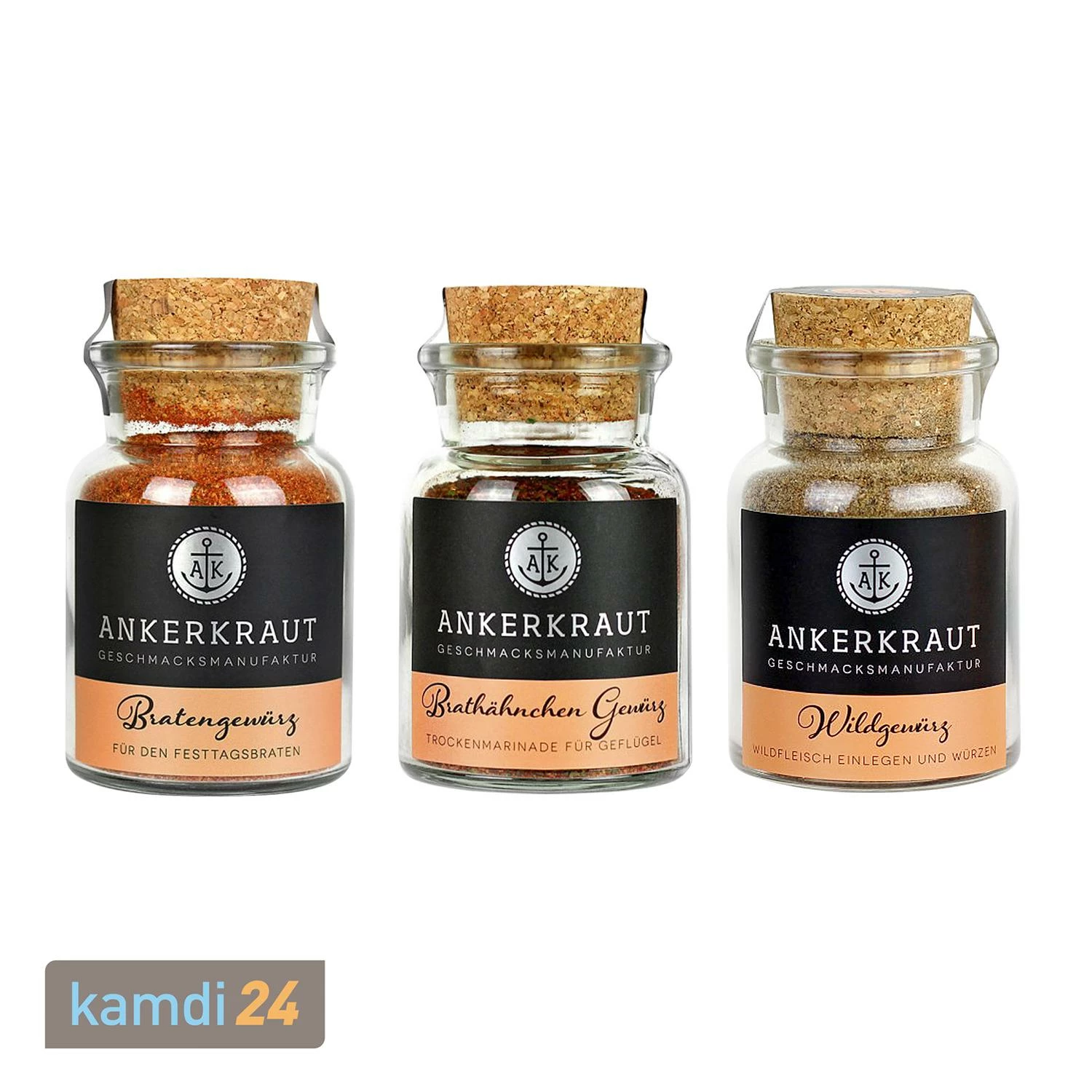 Ankerkraut Gewürzmischungen-Set Braten-Spezial 3 Ankerkraut Gewürzmischungen-Set Braten-Spezial