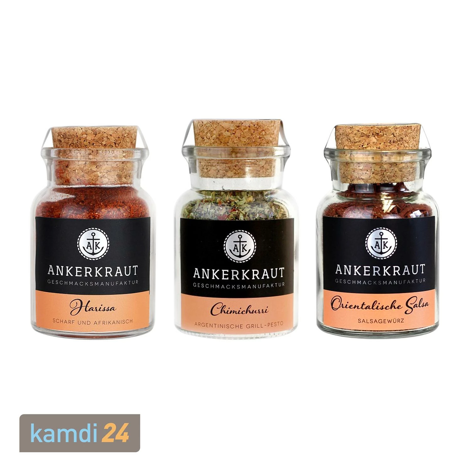 Ankerkraut Gewürzmischungen-Set Grillsoßen-Gewürze 3 Ankerkraut Gewürzmischungen-Set Grillsoßen-Gewürze