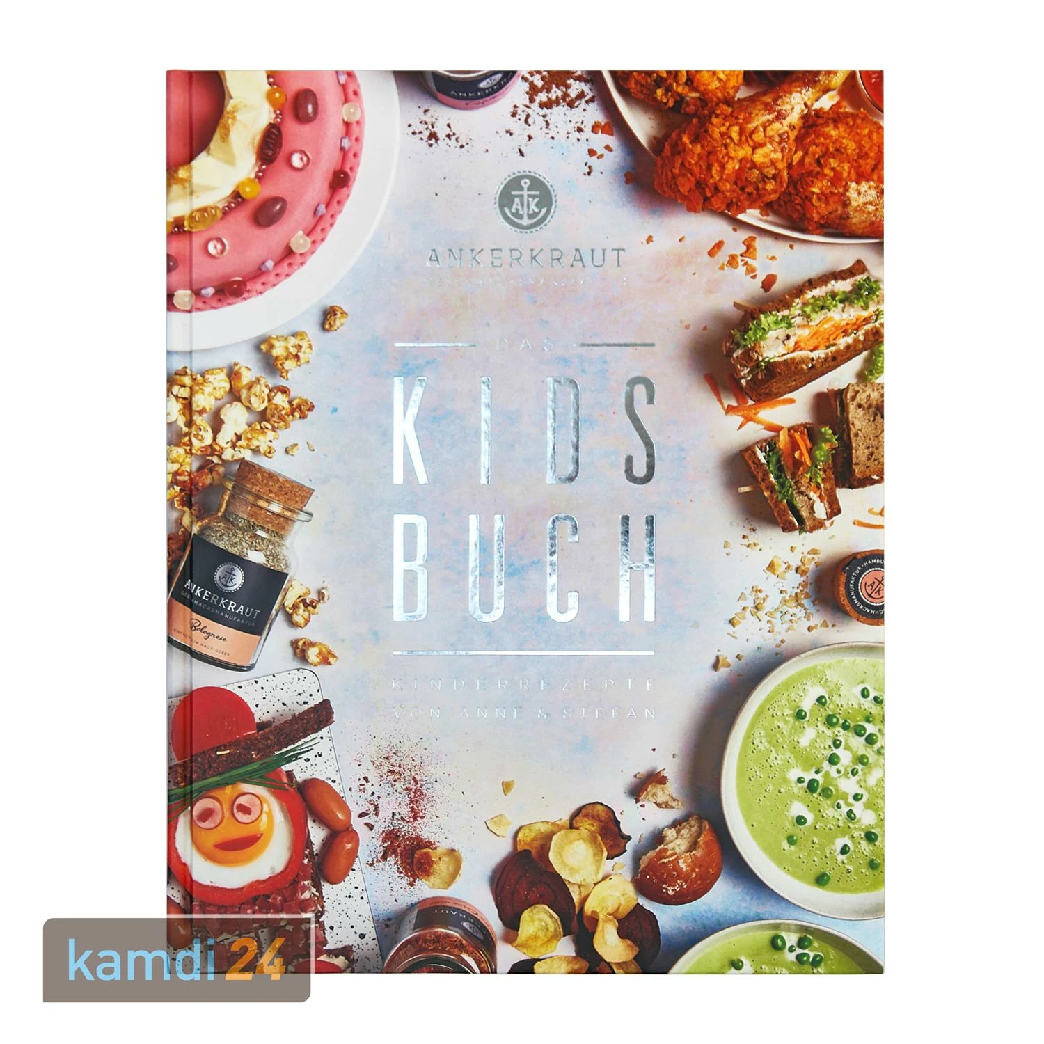 Ankerkraut Gewürzmischungen-Set Kinder Kochen Selbst, Inkl. Kids Kochbuch 4 Ankerkraut Gewürzmischungen-Set Kinder Kochen Selbst, Inkl. Kids Kochbuch – Bild 2