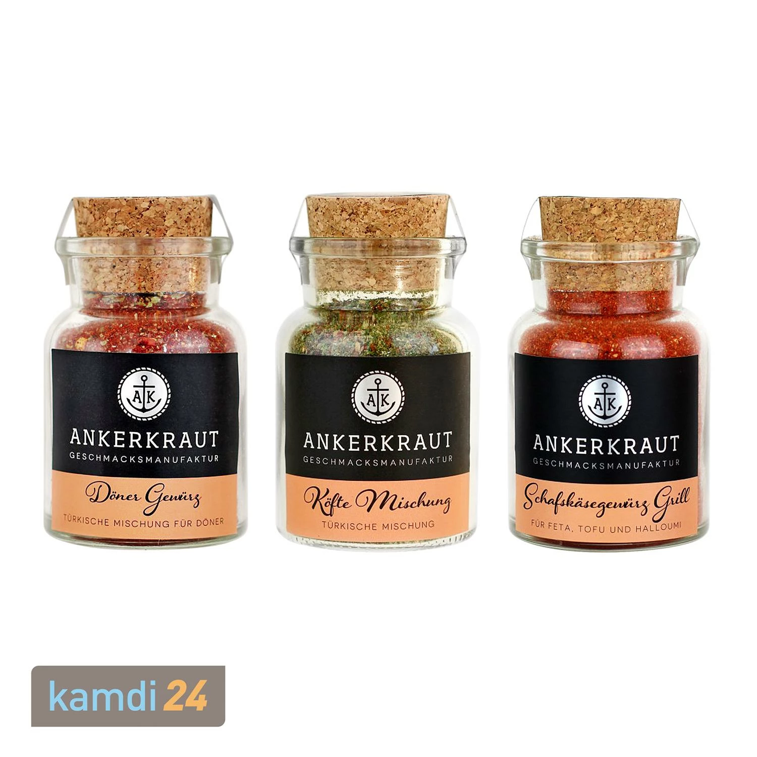Ankerkraut Gewürzmischungen-Set Türkische Spezialitäten 3 Ankerkraut Gewürzmischungen-Set Türkische Spezialitäten