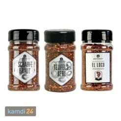 Ankerkraut Gewürzstreuer-Set Schärfe-Kick