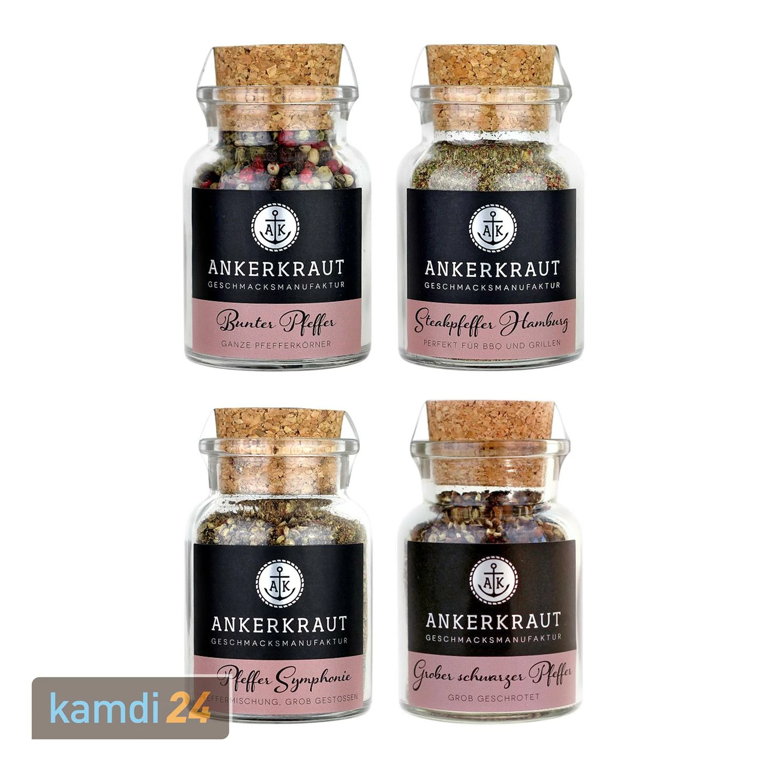 Ankerkraut Pfeffer-Set Pfeffer-Klassiker 3 Ankerkraut Pfeffer-Set Pfeffer-Klassiker