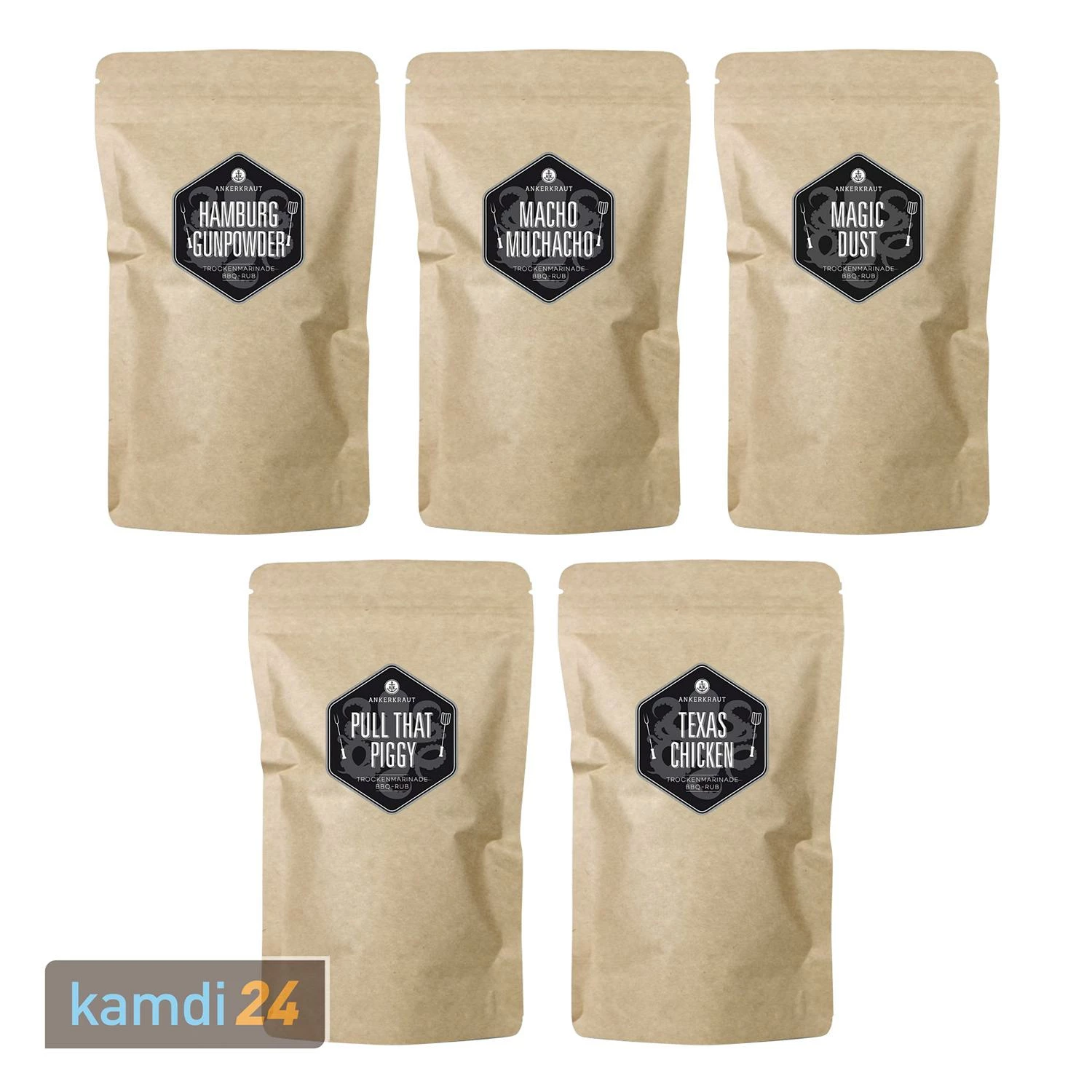 Ankerkraut Rub-Set BBQ-Klassiker (groß) 3 Ankerkraut Rub-Set BBQ-Klassiker (groß)