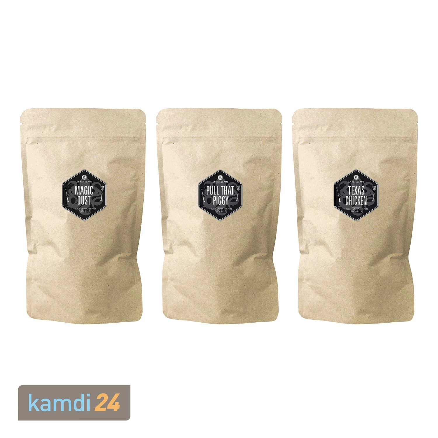 Ankerkraut Rub-Set BBQ-Klassiker (klein) XL 3 Ankerkraut Rub-Set BBQ-Klassiker (klein) XL