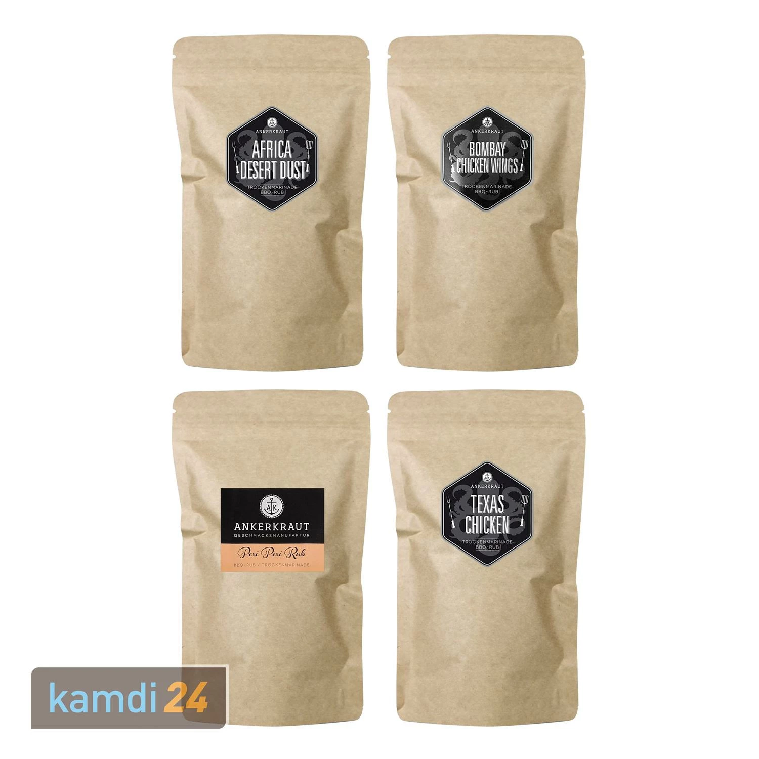 Ankerkraut Rub-Set Rund Ums Huhn 3 Ankerkraut Rub-Set Rund Ums Huhn