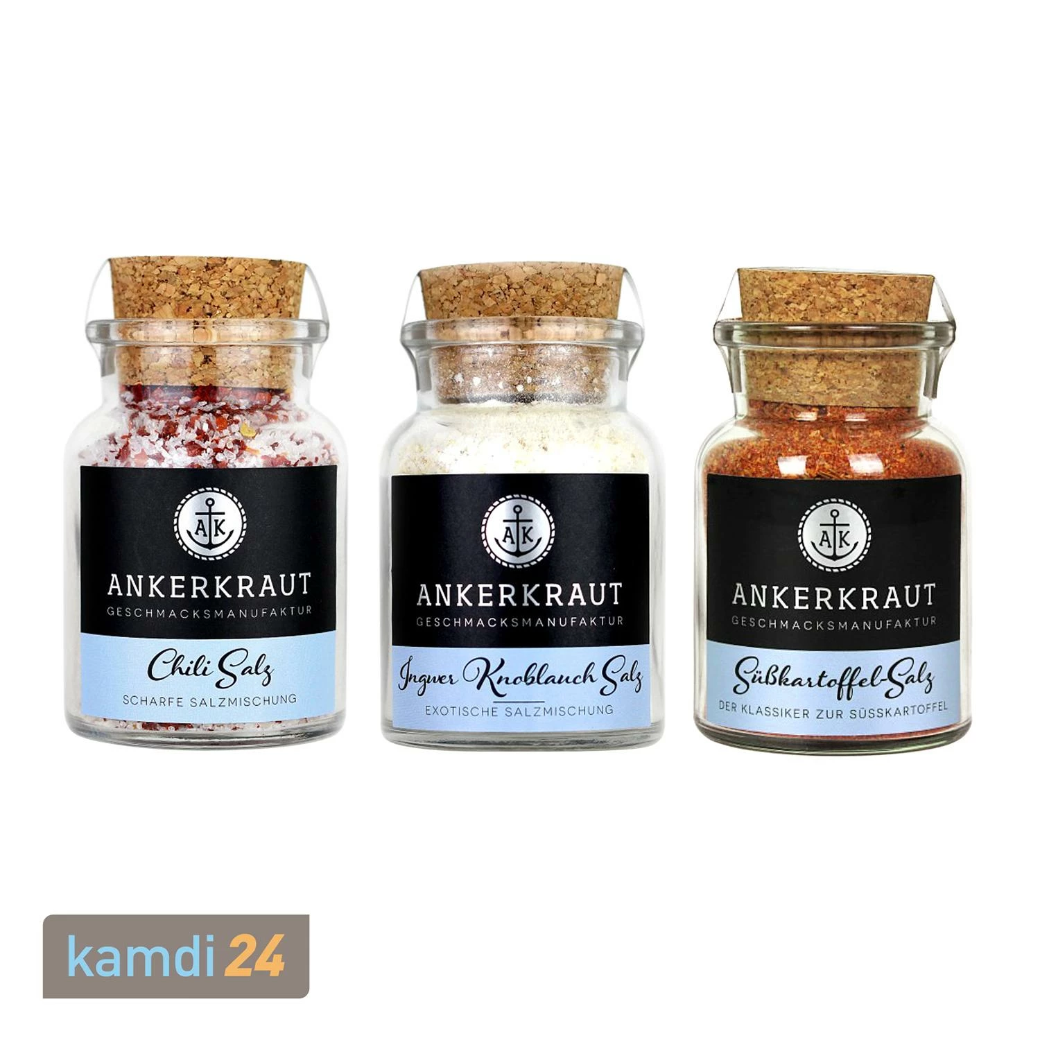 Ankerkraut Salz-Set Hip & Herzhaft 3 Ankerkraut Salz-Set Hip & Herzhaft