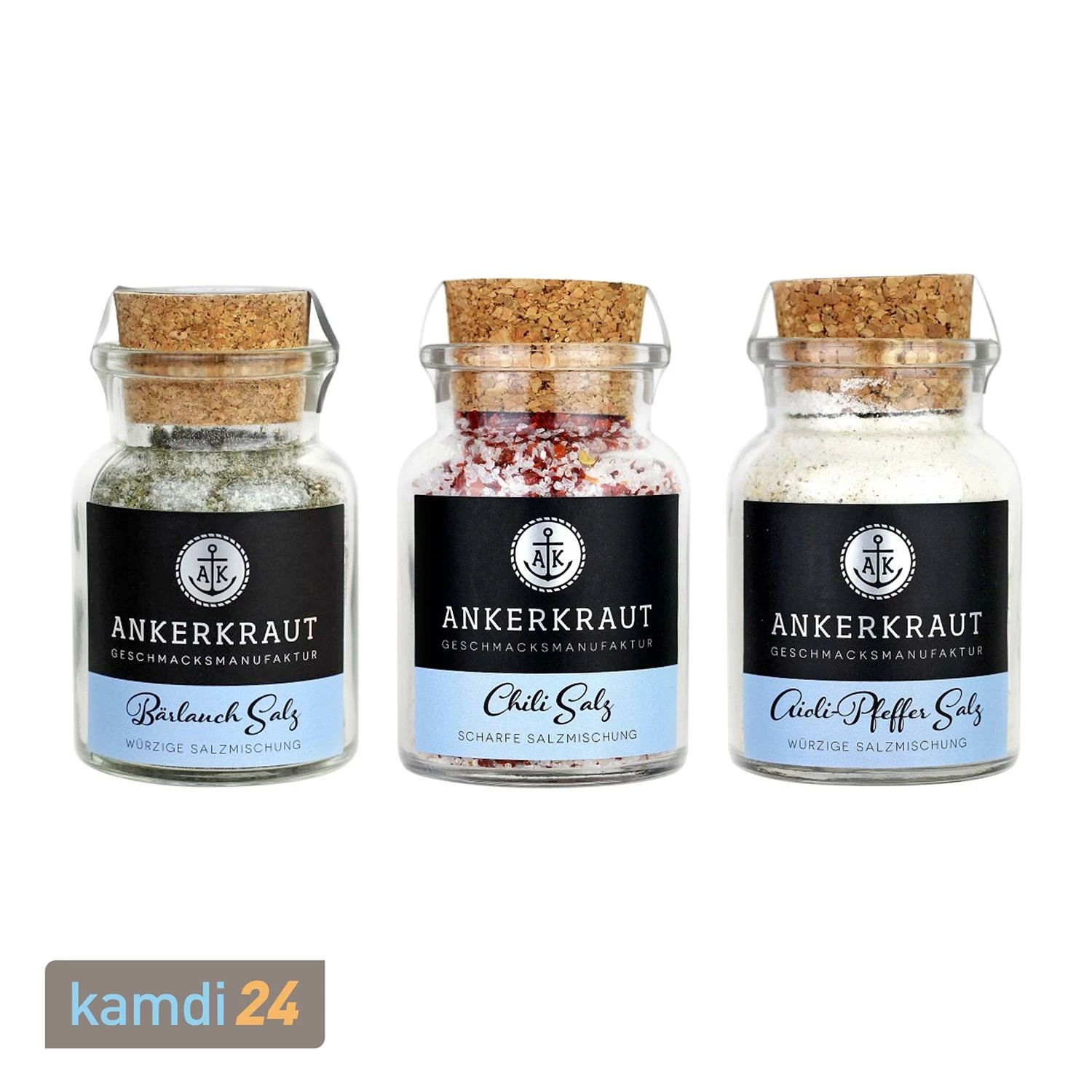 Ankerkraut Salz-Set Suppen-Salze 3 Ankerkraut Salz-Set Suppen-Salze