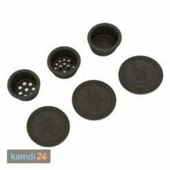 Ankerkraut Streueraufsätze Für Korkengläser 3er-Set 8 Ankerkraut Streueraufsätze Für Korkengläser 3er-Set -Outdoorchef-ausverkauf ankerkraut streueraufsaetze fuer korkenglaeser 3er set 15002 m 2