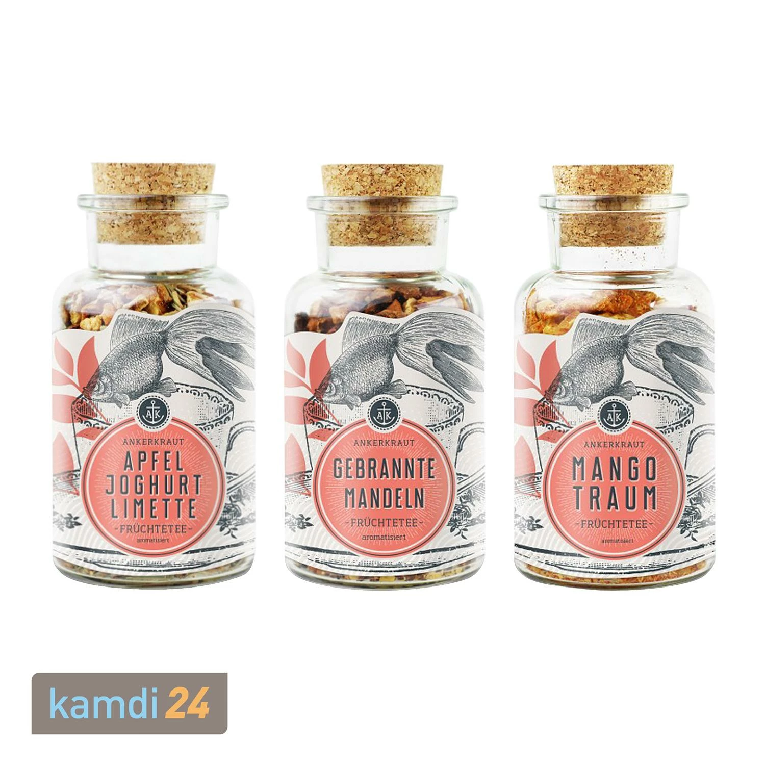 Ankerkraut Tee-Set Fruchtvergnügen 3 Ankerkraut Tee-Set Fruchtvergnügen