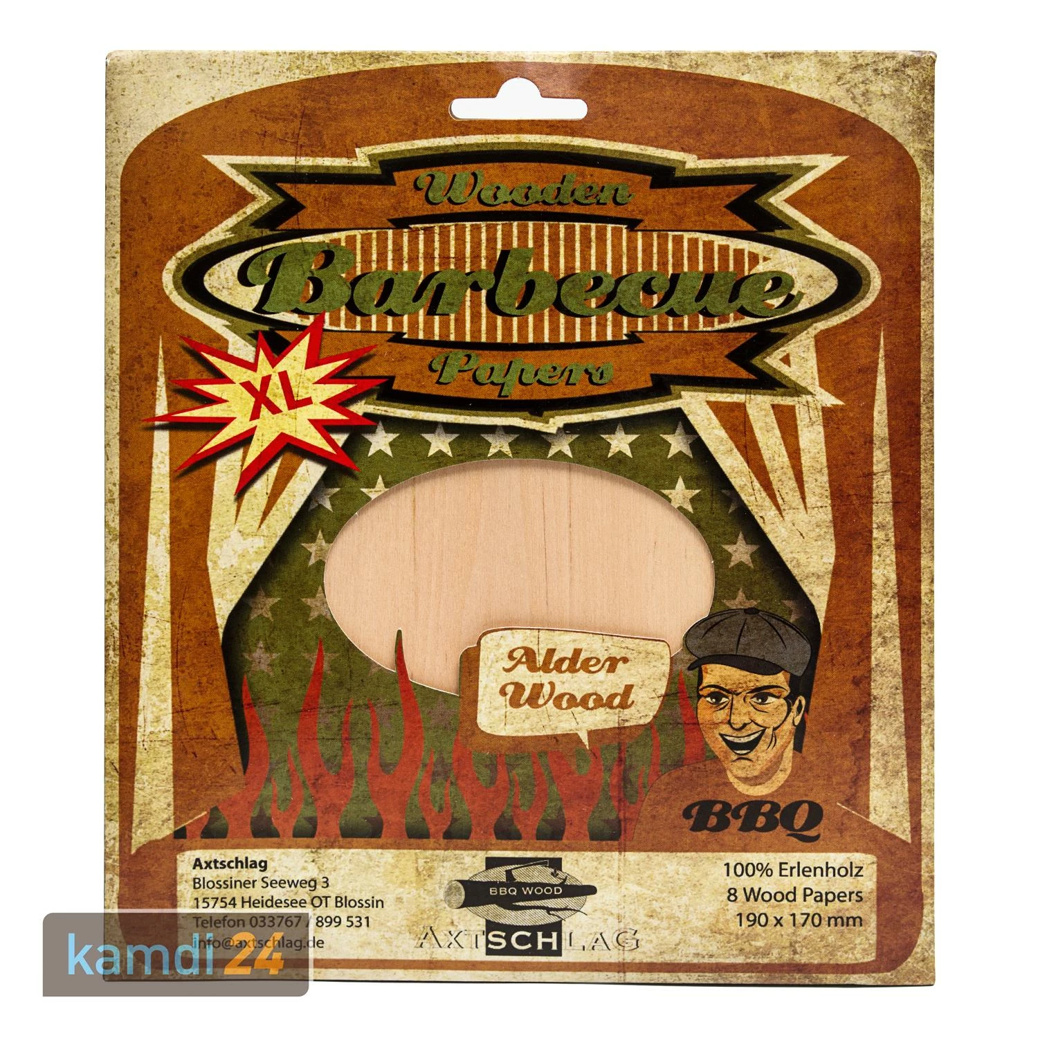 Axtschlag Wood Papers Erle XL 3 Axtschlag Wood Papers Erle XL