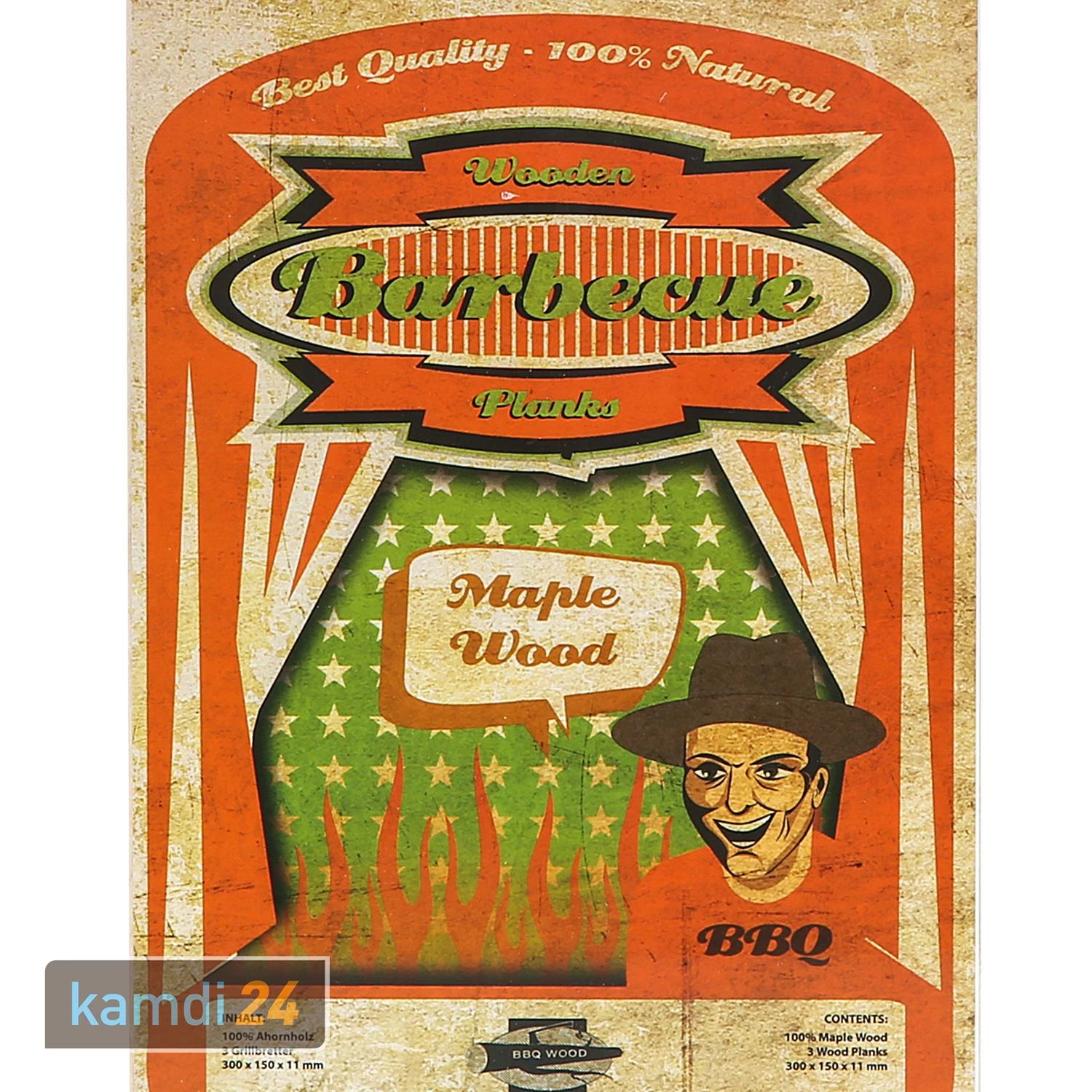 Axtschlag Wood Plank Ahorn 3er Set 5 Axtschlag Wood Plank Ahorn 3er Set – Bild 3