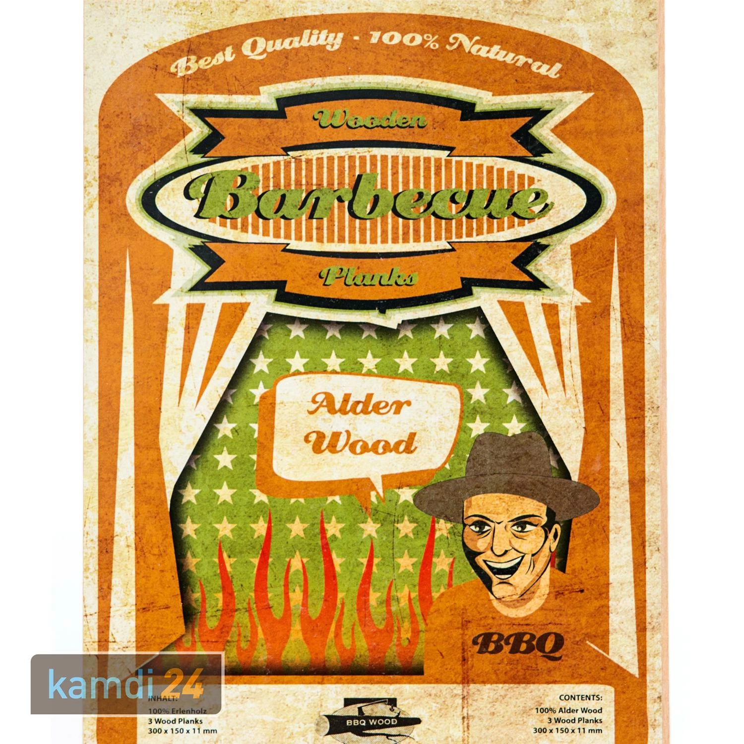 Axtschlag Wood Plank Erle 3er Set 5 Axtschlag Wood Plank Erle 3er Set – Bild 3