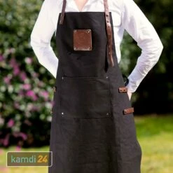 Beefer Grillschürze Aus Baumwolle Und Leder