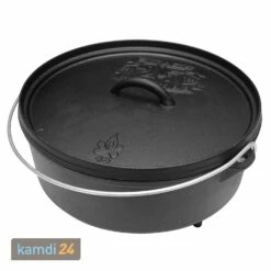 Camp Chef Classic Dutch Oven SDO-12 + Cast Iron Pfanne 30 Cm + Deckel -Outdoorchef-ausverkauf camp chef classic dutch oven sdo 12 cast iron pfanne 30 cm deckel 7836 m 3
