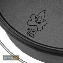 Camp Chef Classic Dutch Oven SDO-12 + Cast Iron Pfanne 30 Cm + Deckel -Outdoorchef-ausverkauf camp chef classic dutch oven sdo 12 cast iron pfanne 30 cm deckel 7836 m 6