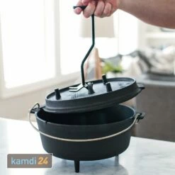 Camp Chef Deluxe Dutch Oven 10" -Outdoorchef-ausverkauf camp chef deluxe dutch oven 10 18340 m 6