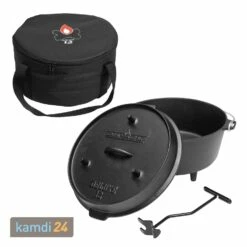 Camp Chef Deluxe Dutch Oven DO-12 + Tragetasche