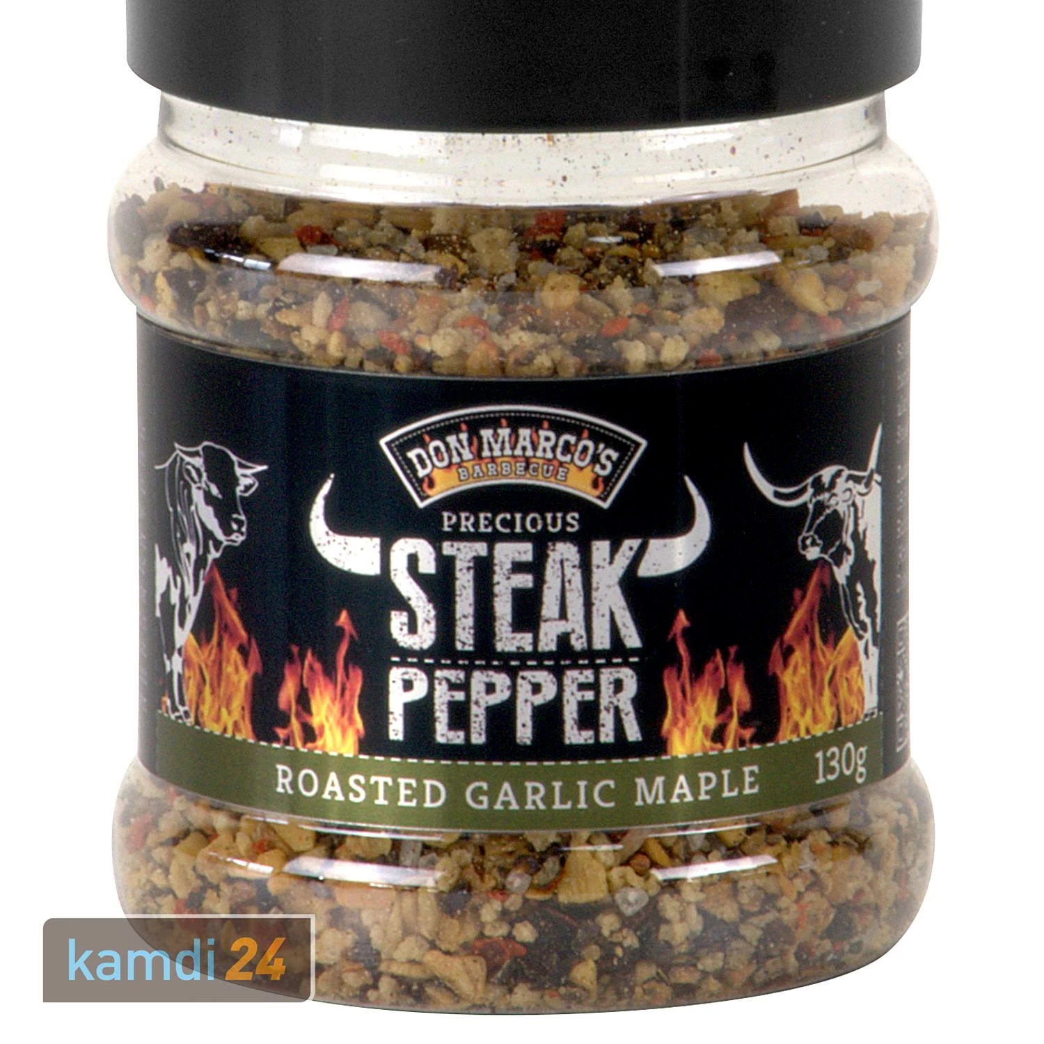 Don Marco´s Precious Steak Pepper Roasted Garlic Maple 130 G 4 Don Marco´s Precious Steak Pepper Roasted Garlic Maple 130 G – Bild 2
