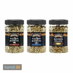 Don Marco´s Räucherpellets 3er-Set: Für Rind, Für Fisch Und Competition Blend