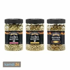 Don Marco´s Räucherpellets 3er-Set: Für Schwein, Für Geflügel Und Competition Blend