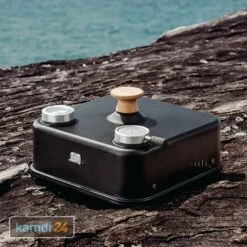 Everdure CUBE 360 Tragbarer Holzkohlegrill Mit Deckel All Black -Outdoorchef-ausverkauf everdure cube 360 tragbarer holzkohlegrill mit deckel all black 25675 m 10