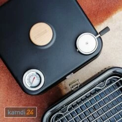 Everdure CUBE 360 Tragbarer Holzkohlegrill Mit Deckel All Black -Outdoorchef-ausverkauf everdure cube 360 tragbarer holzkohlegrill mit deckel all black 25675 m 8