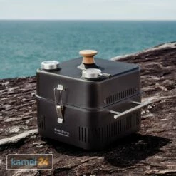 Everdure CUBE 360 Tragbarer Holzkohlegrill Mit Deckel All Black -Outdoorchef-ausverkauf everdure cube 360 tragbarer holzkohlegrill mit deckel all black 25675 m 9