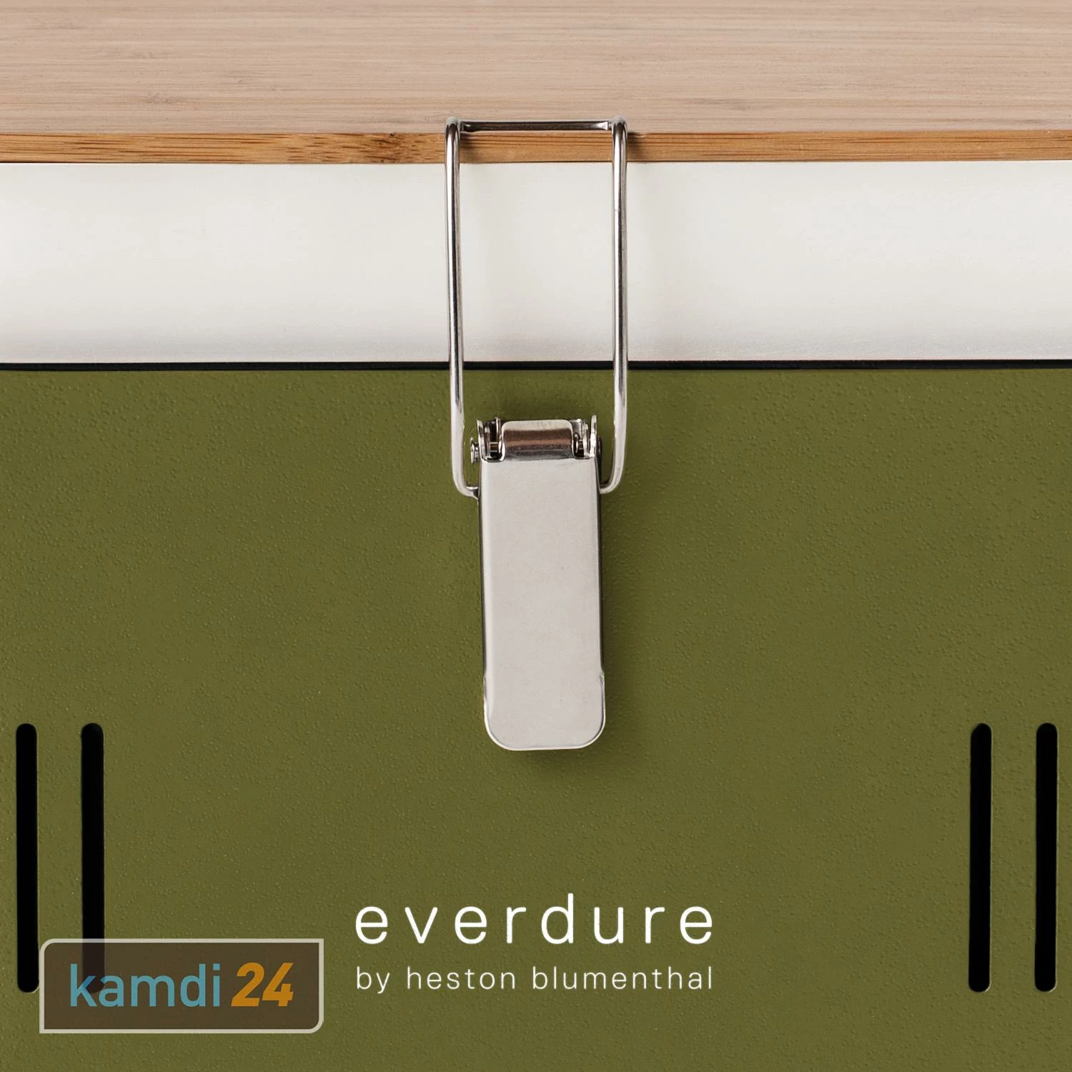 Everdure CUBE™ Holzkohlegrill Khaki 7 Everdure CUBE™ Holzkohlegrill Khaki – Bild 5