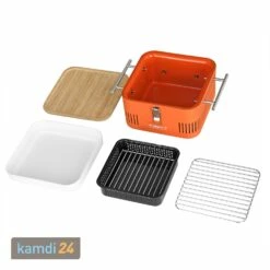 Everdure CUBE™ Holzkohlegrill Orange -Outdoorchef-ausverkauf everdure cube holzkohlegrill orange 12594 m 8