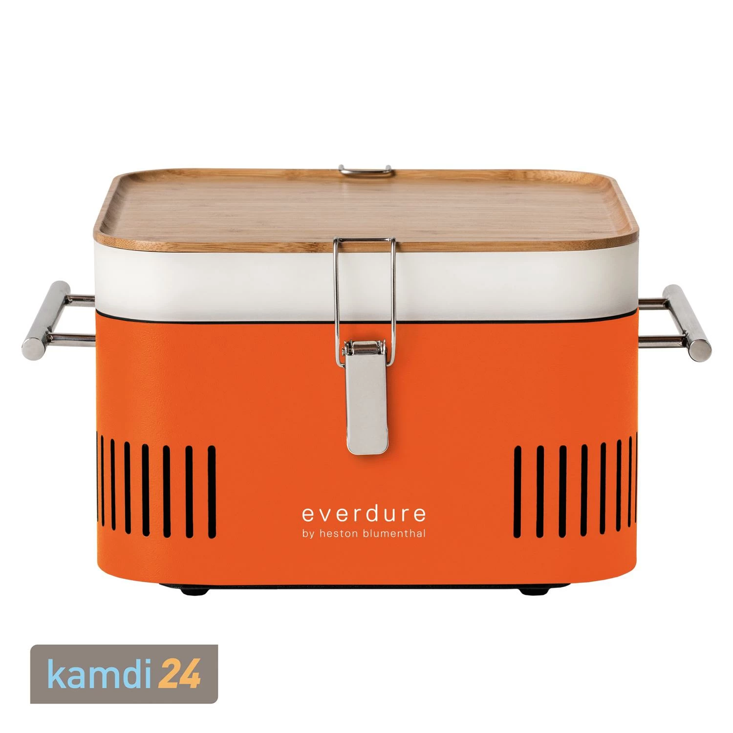 Everdure CUBE™ Holzkohlegrill Orange + Tragetasche 4 Everdure CUBE™ Holzkohlegrill Orange + Tragetasche – Bild 2