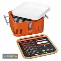 Everdure CUBE™ Holzkohlegrill Orange + Tragetasche 19 Everdure CUBE™ Holzkohlegrill Orange + Tragetasche -Outdoorchef-ausverkauf everdure cube holzkohlegrill orange tragetasche 12777 m 5