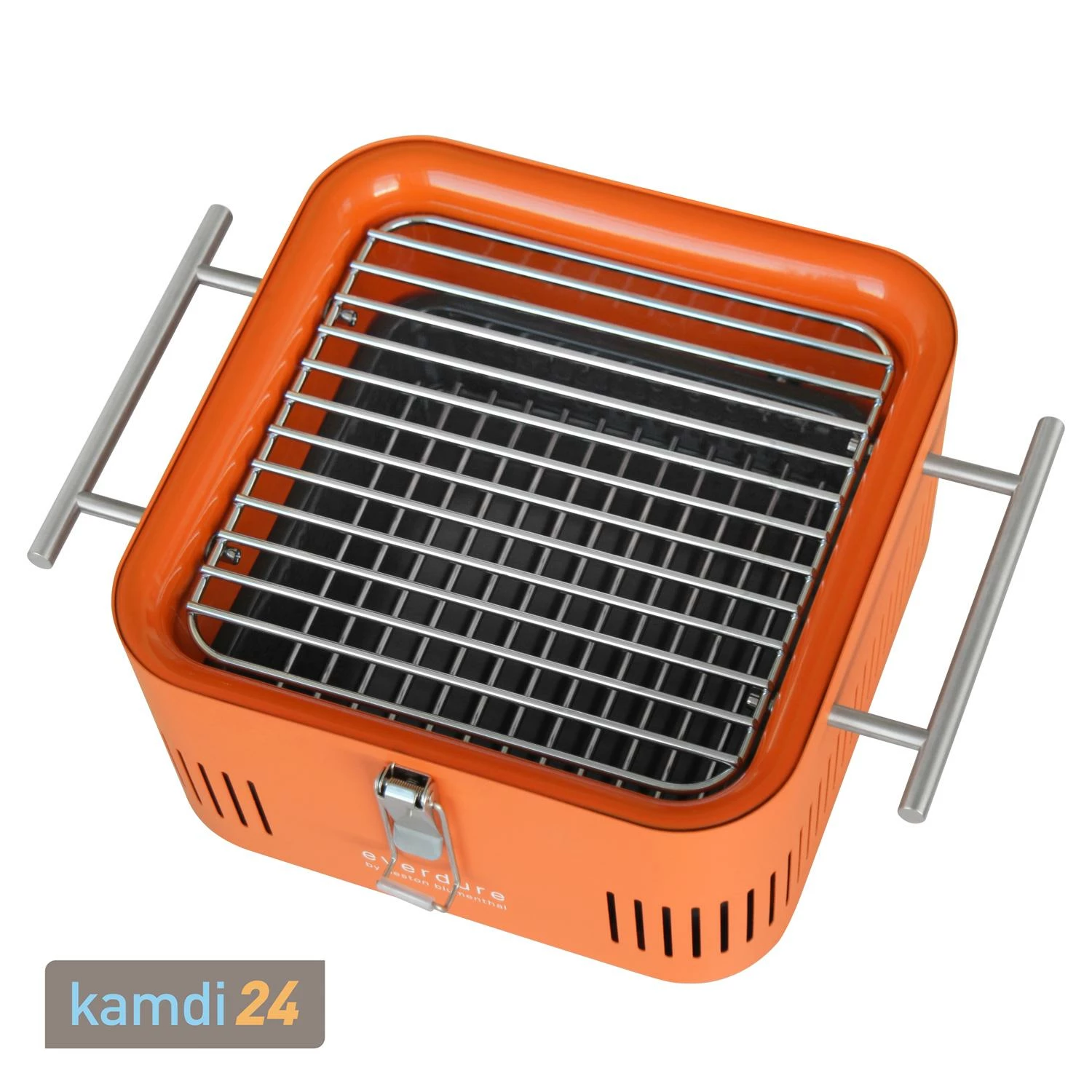Everdure CUBE™ Holzkohlegrill Orange + Tragetasche 9 Everdure CUBE™ Holzkohlegrill Orange + Tragetasche – Bild 7