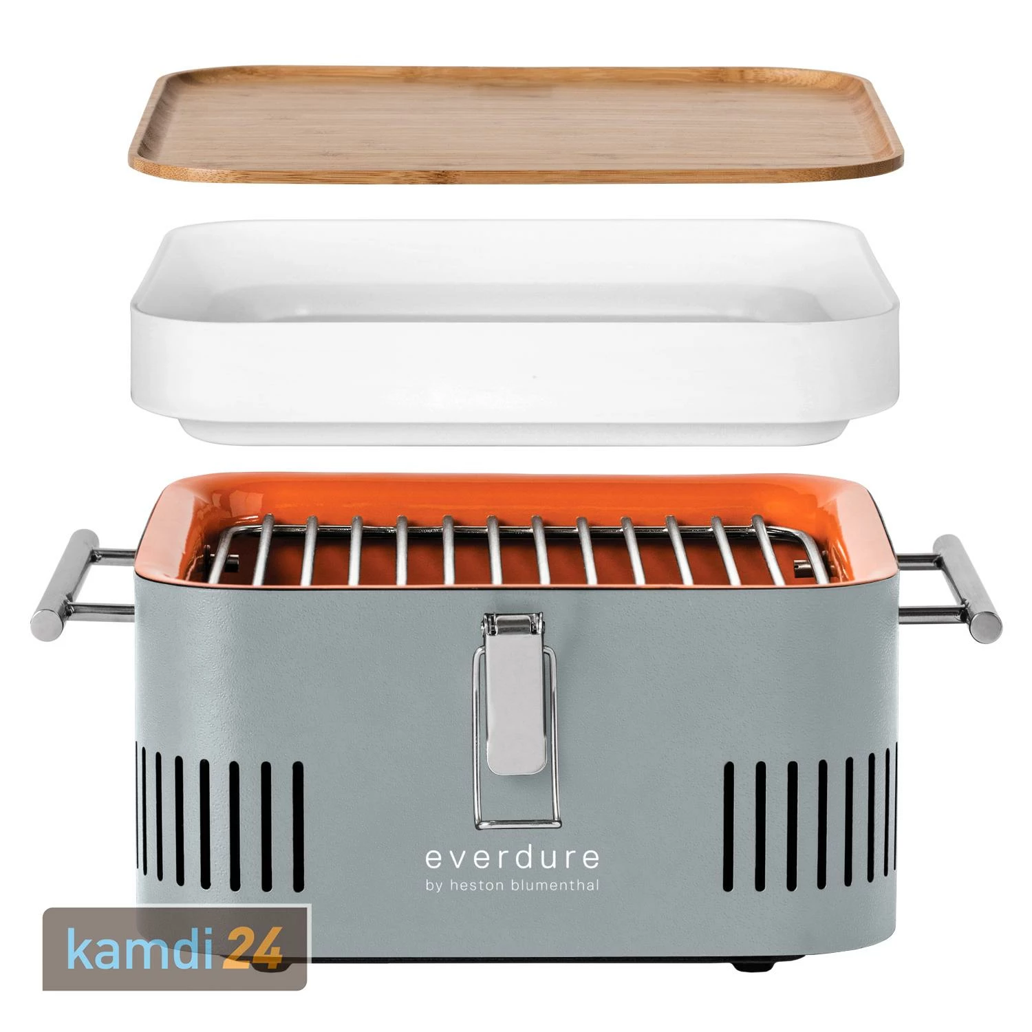 Everdure CUBE™ Holzkohlegrill Stone + Tragetasche 4 Everdure CUBE™ Holzkohlegrill Stone + Tragetasche – Bild 2