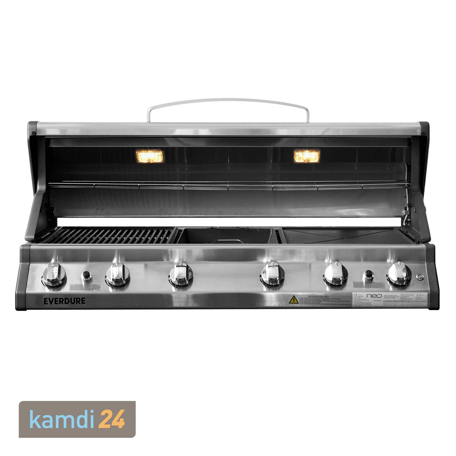 Everdure Einbau-Gasgrill Mit 6 Brennern 4 Everdure Einbau-Gasgrill Mit 6 Brennern – Bild 2