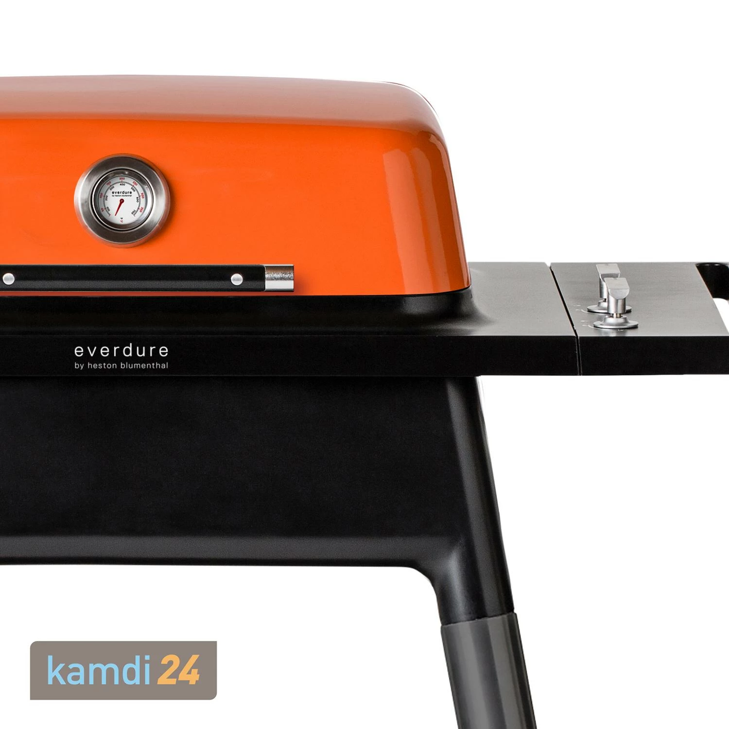 Everdure FORCE™ Gasgrill Orange Mit Doppelboden 4 Everdure FORCE™ Gasgrill Orange Mit Doppelboden – Bild 2