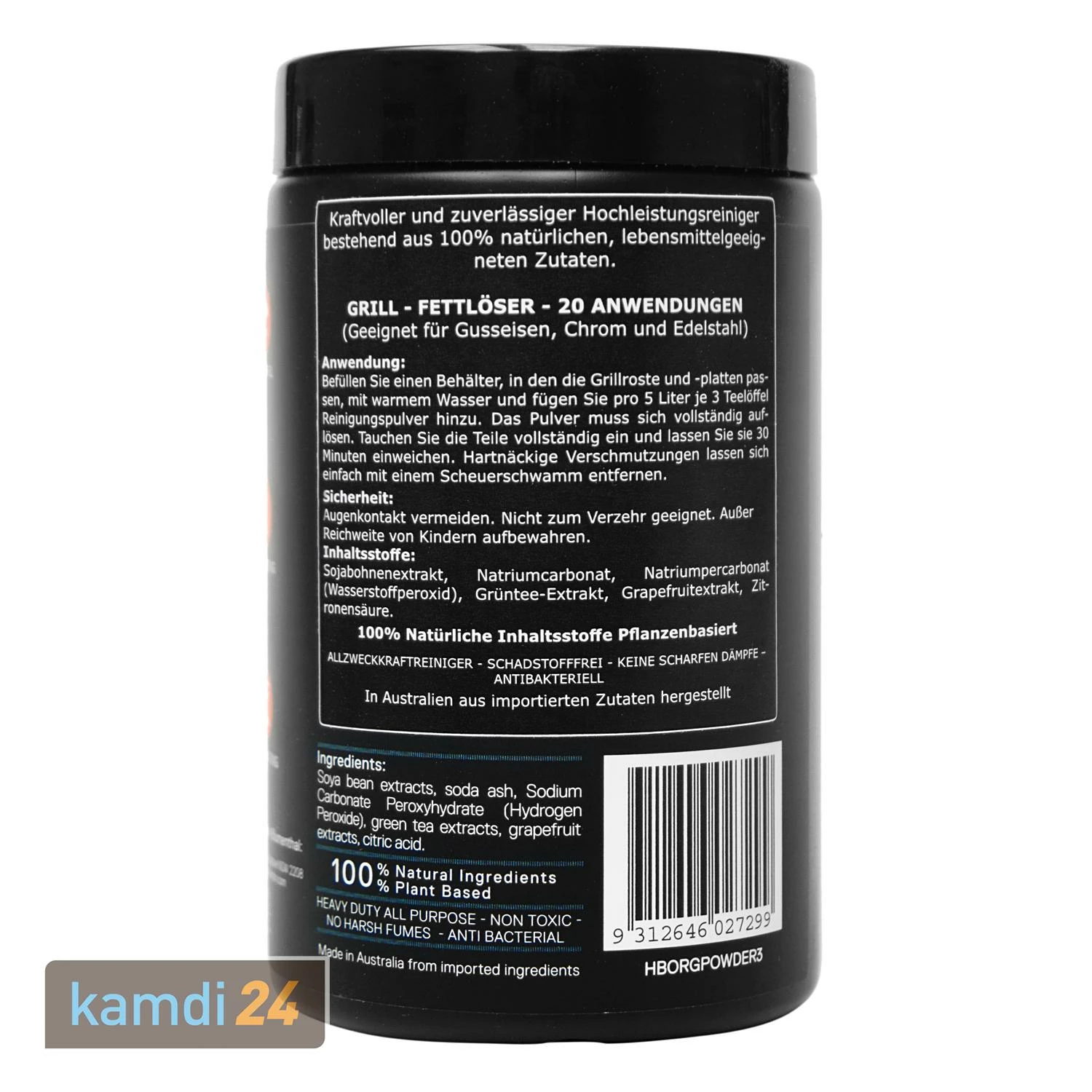 Everdure Grillreiniger Bio-Pulver 4 Everdure Grillreiniger Bio-Pulver – Bild 2