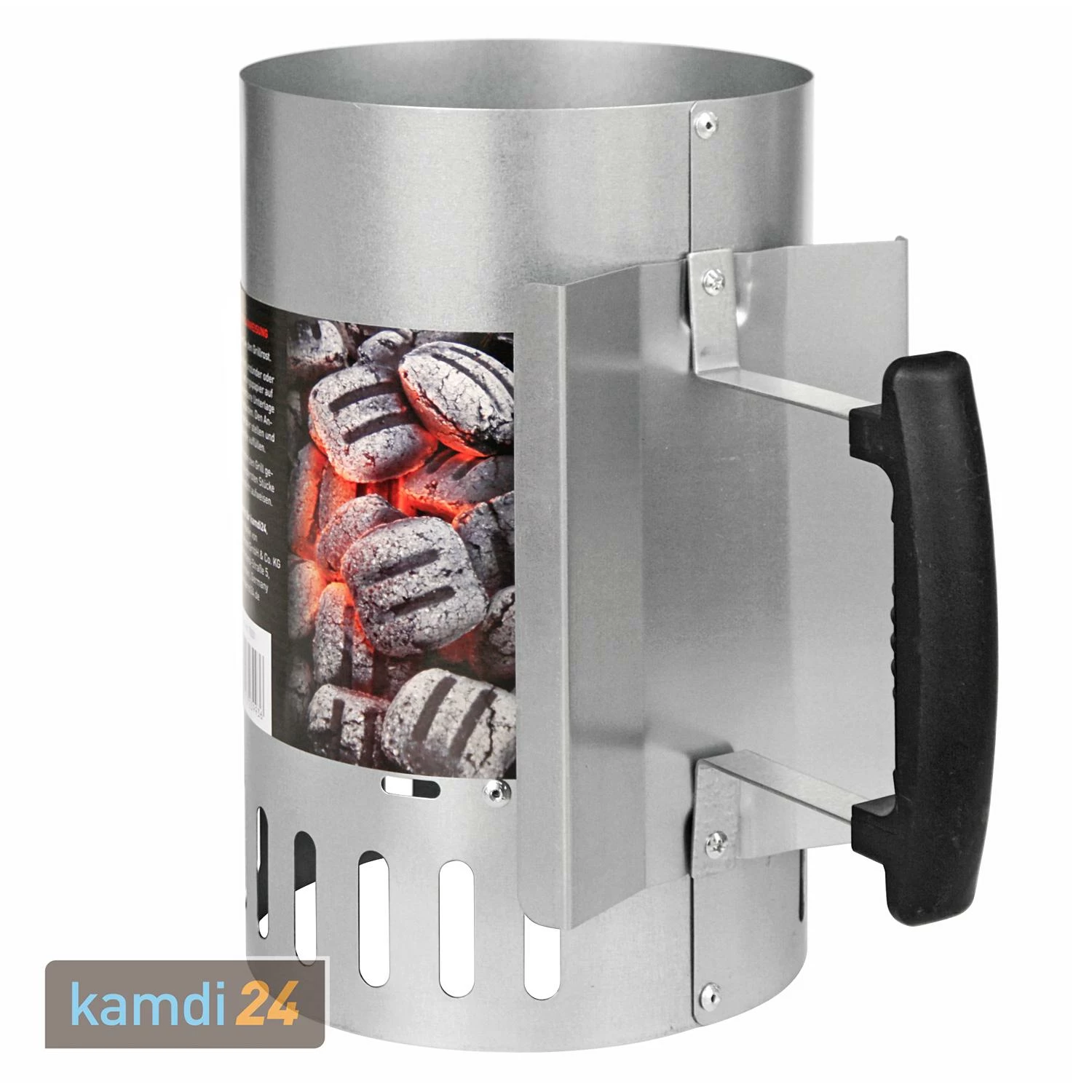 FEUERGOTT Anzündkamin Premium BIG XXL + OlioBric Grill-Briketts 2er-Pack (6 Kg) 5 FEUERGOTT Anzündkamin Premium BIG XXL + OlioBric Grill-Briketts 2er-Pack (6 Kg) – Bild 3