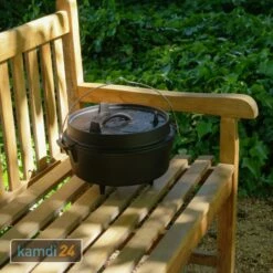 FEUERGOTT Dutch Oven 4,5 L Mit Füßen -Outdoorchef-ausverkauf feuergott dutch oven 45 l mit fuessen 25379 m 11