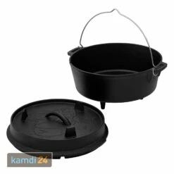 FEUERGOTT Dutch Oven 4,5 L Mit Füßen -Outdoorchef-ausverkauf feuergott dutch oven 45 l mit fuessen 25379 m 2