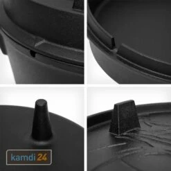 FEUERGOTT Dutch Oven 4,5 L Mit Füßen -Outdoorchef-ausverkauf feuergott dutch oven 45 l mit fuessen 25379 m 8