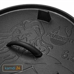 FEUERGOTT Dutch Oven 6,5 L -Outdoorchef-ausverkauf feuergott dutch oven 65 l 25519 m 7