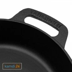 FEUERGOTT Feuerpfanne 25 Mit Stiel, Schwarz -Outdoorchef-ausverkauf feuergott feuerpfanne 25 cm schwarz mit stiel 25384 m 5