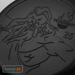 FEUERGOTT Feuerpfanne 25 Mit Stiel, Schwarz -Outdoorchef-ausverkauf feuergott feuerpfanne 25 cm schwarz mit stiel 25384 m 8