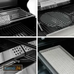 Feuergott Gas-Grillstation Hektor 4B-S Inkl. Abdeckhaube -Outdoorchef-ausverkauf feuergott gas grillstation hektor 4b s inkl abdeckhaube 25364 m 5