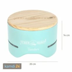 Feuerhand Tischgrill Tamber Lichtgrün -Outdoorchef-ausverkauf feuerhand tischgrill tamber lichtgruen 24572 m 11