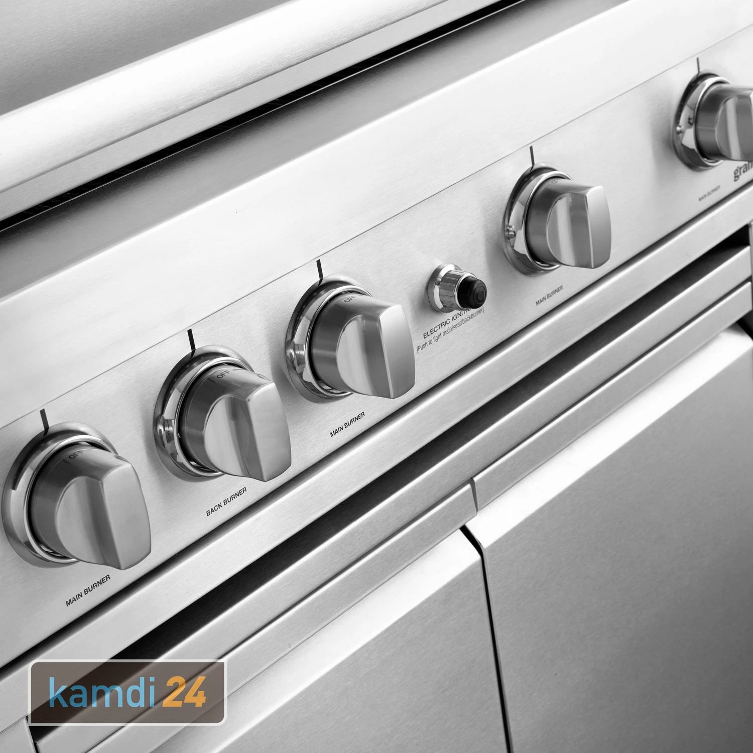 Grandhall Elite G4 Trolley Gasgrill 9 Grandhall Elite G4 Trolley Gasgrill – Bild 7