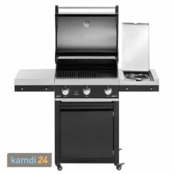 Grandhall Premium G3 Trolley Gasgrill -Outdoorchef-ausverkauf grandhall premium g3 trolley gasgrill 20902 m 2